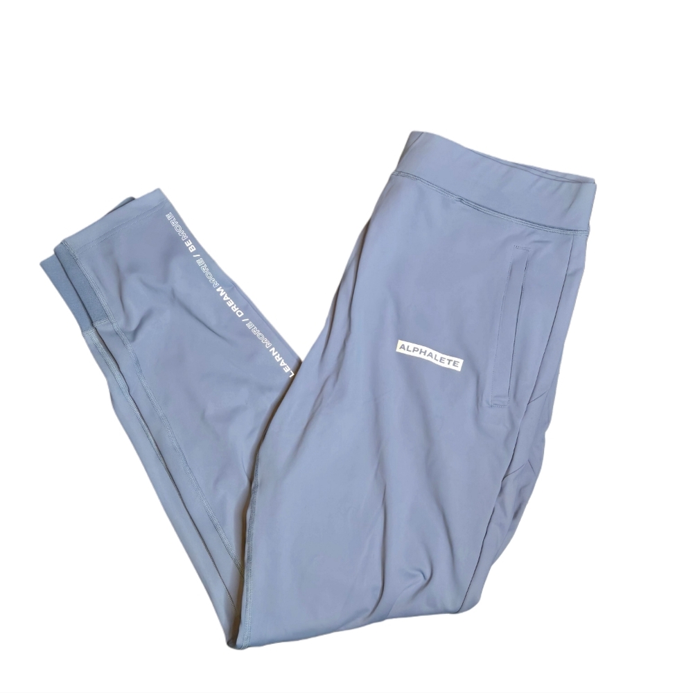 Alphalete XL‎ Performance Joggers Blue Athletic Tapered Gym Training Pant